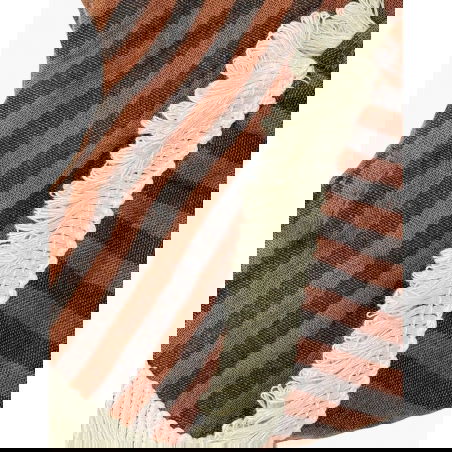 Poncho de plage en gaze de coton pour poupée - Minikane