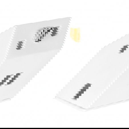 Maison photophore à cheminée dorée - Rader