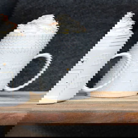 Grande Maison Photophore Thème Pain D'épices En Porcelaine Rader 90317