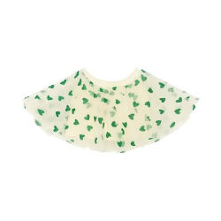 Tutu paillettes | Cœurs verts