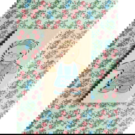 Puzzle en bois Habiller l'ours | Dusty Pink - Konges Slojd