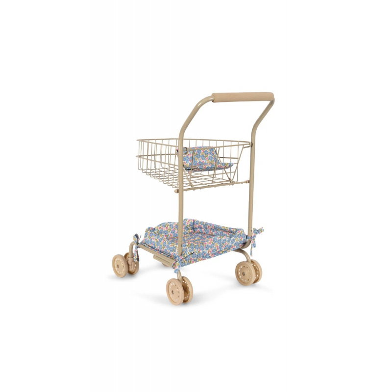 Chariot de courses pour poupée | Fleur Rosier