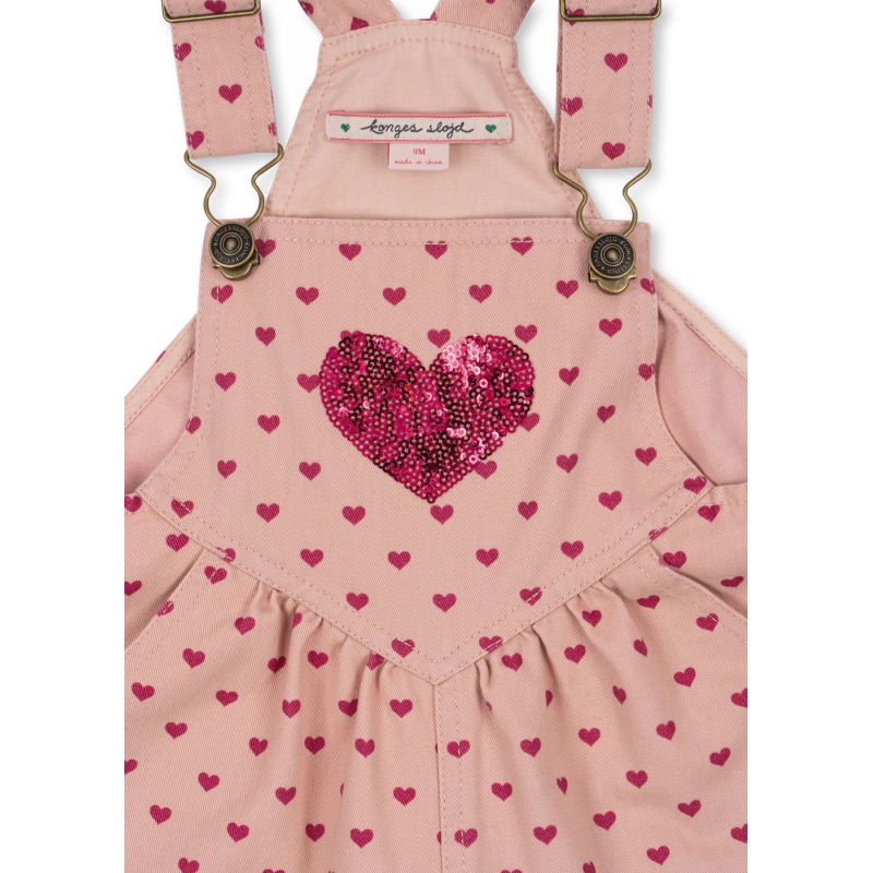 Salopette Nola | Coeur Sequin