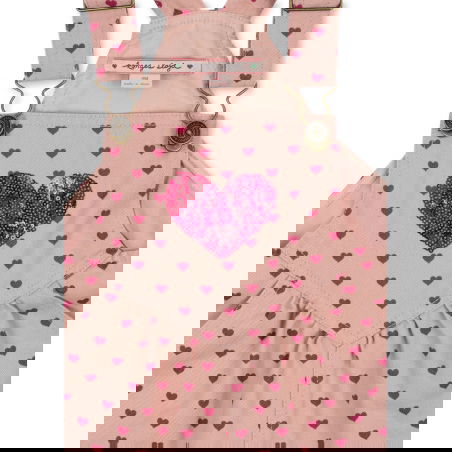 Salopette Nola | Coeur Sequin - Konges Slojd