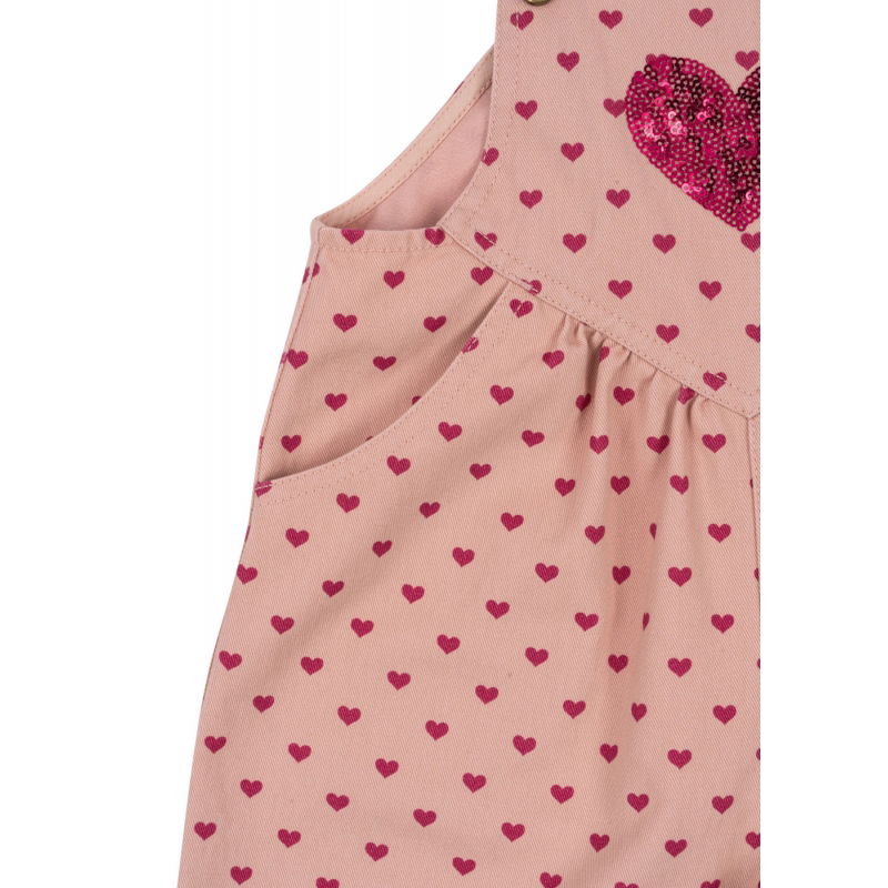 Salopette Nola | Coeur Sequin