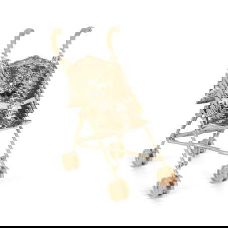 Poussette canne | Paillettes cerise - Konges Slojd