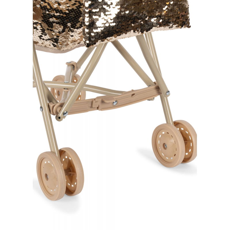 Poussette canne | Paillettes cerise
