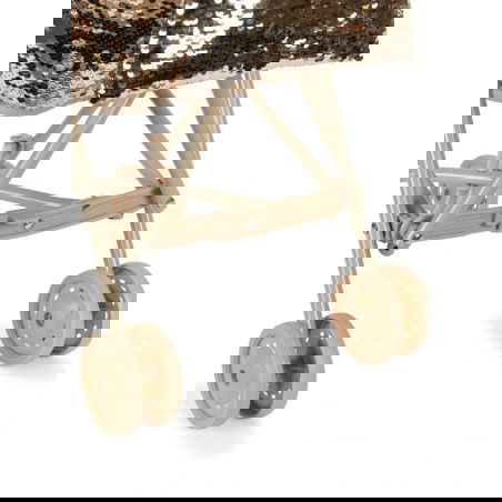 Poussette canne | Paillettes cerise - Konges Slojd