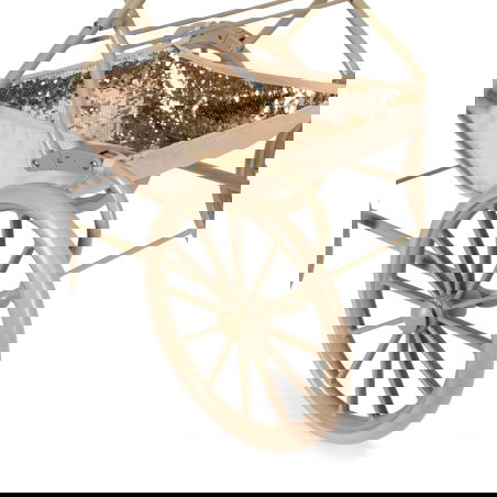 Poussette landau poupée | Paillettes cerise - Konges Slojd