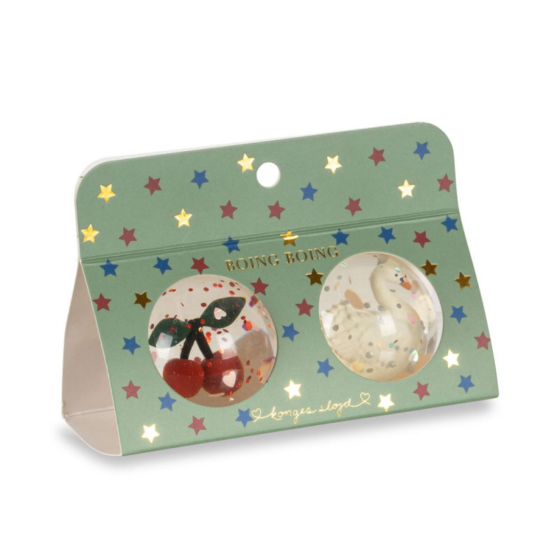 Balle rebondissante | Cerise et cygne