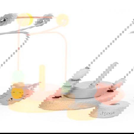 Labyrinthe à perles en bois | Mrs. Cat - Trixie