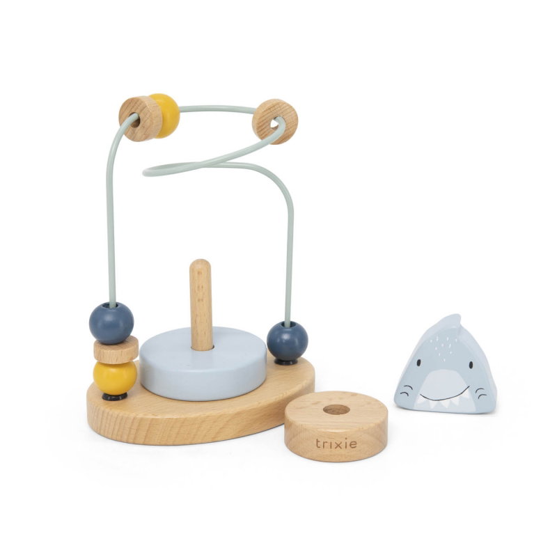 Labyrinthe à perles en bois | Mr. Shark