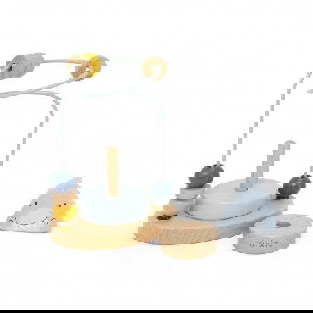 Labyrinthe à perles en bois | Mr. Shark - Trixie