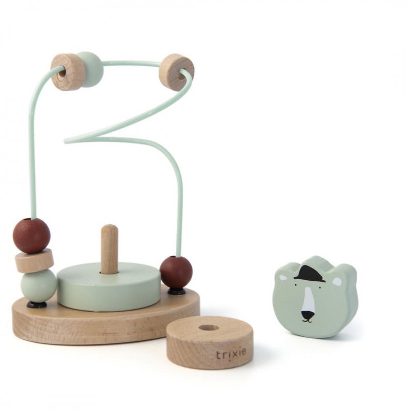 Labyrinthe à perles en bois | Mr. Polar Bear