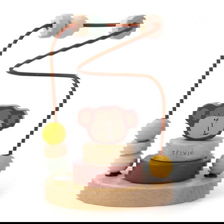 Labyrinthe à perles en bois | Mr. Monkey - Trixie