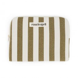 Pochette pour tablette Anouk | Olive/Greige