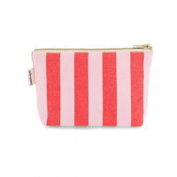 Pochette sofia | Rayures Candy/Rouge