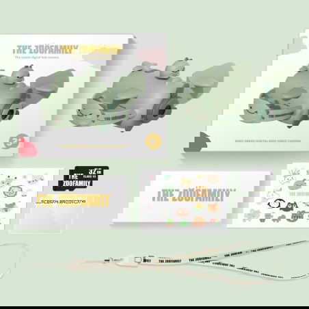 Caméra Zoo Video | Dino vert - The Zoofamily