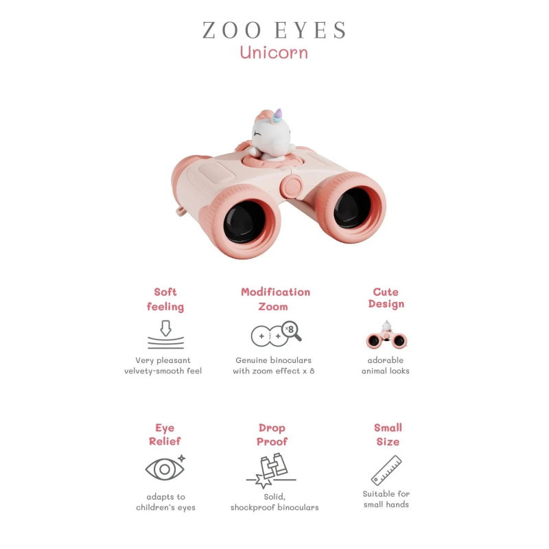Jumelles Zoo eyes | Licorne