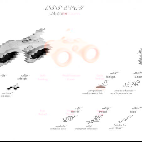 Jumelles Zoo eyes | Licorne - The Zoofamily