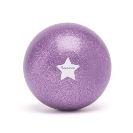 Ballon paillettes 10 cm | Mouton violet - Ratatam