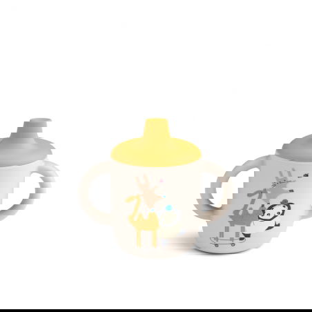 Tasse à bec silicone | Around the world - Liewood