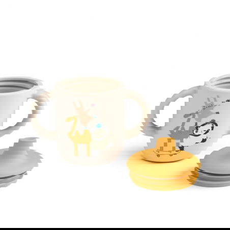 Tasse à bec silicone | Around the world - Liewood