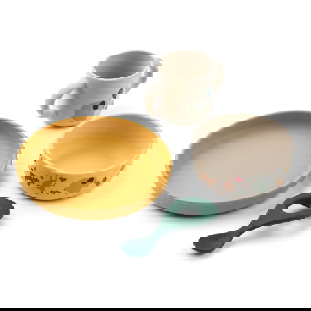 Box repas en silicone 4 pièces | Around the World - Liewood