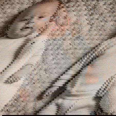 Oie Liva Comforter | Beige - Flow