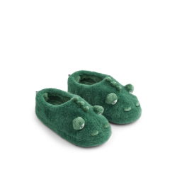 Chaussons peluche | Crocodile