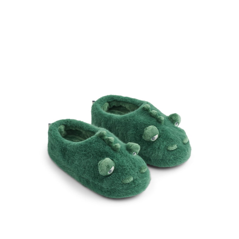 Chaussons peluche | Crocodile