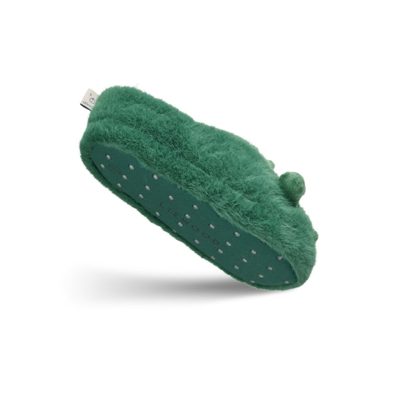 Chaussons peluche | Crocodile