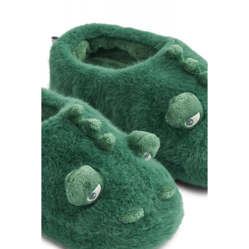 Chaussons peluche | Crocodile