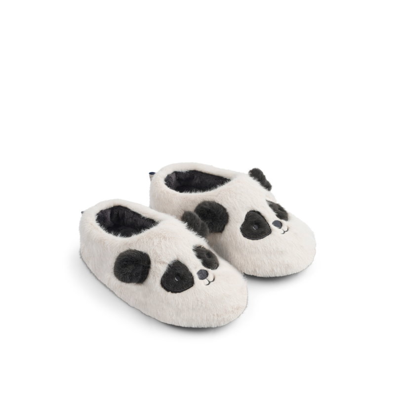 Chaussons peluche | Panda