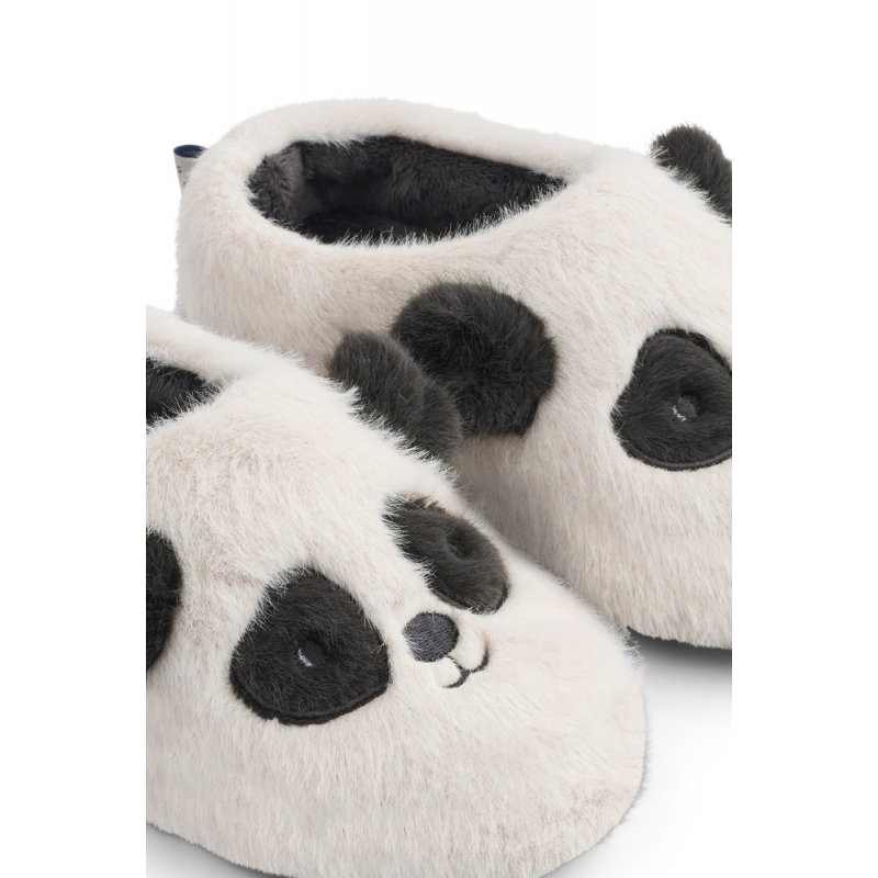 Chaussons peluche | Panda
