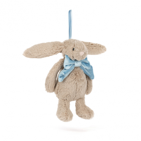 Doudou à suspendre | Lapin bashful beige - Jellycat