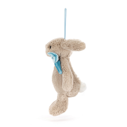 Doudou à suspendre | Lapin bashful beige
