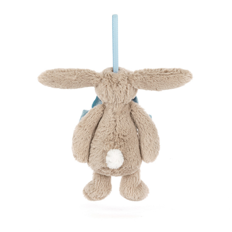 Doudou à suspendre | Lapin bashful beige
