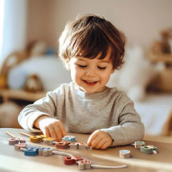 Grosses perles à lacer