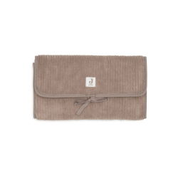 Tapis à langer Cloudy Rib | Milky Coffee - Jollein