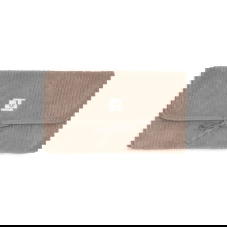 Tapis à langer Cloudy Rib | Milky Coffee - Jollein