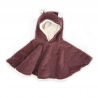 Poncho velours | Parme