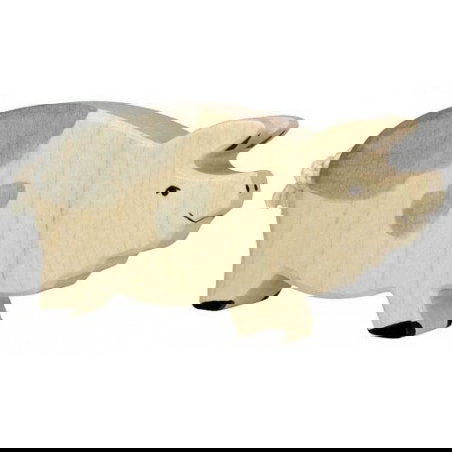 Truie tachetée en bois - Holztiger