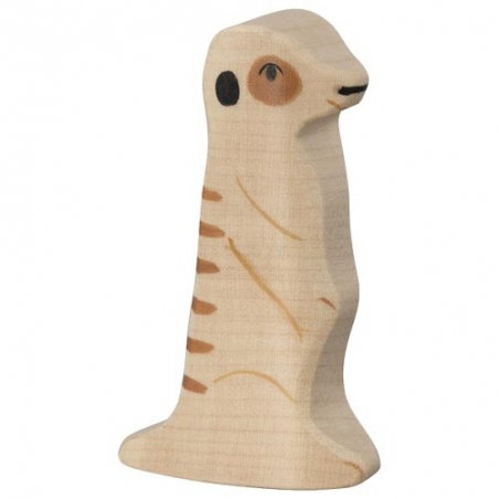 Suricate en bois - Holztiger