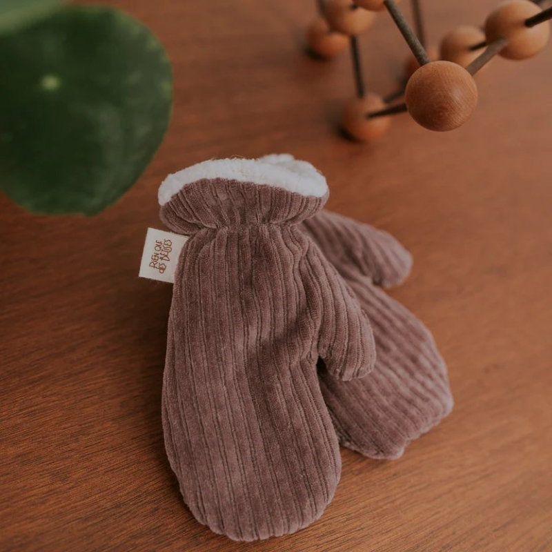 Moufles en velours | Parme