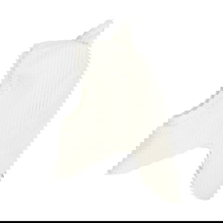 Cagoule oreilles velours | Ecru - Rien que des bêtises