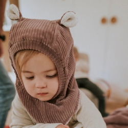 Cagoule oreilles velours | Parme