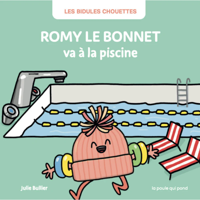 Romy le bonnet | va à la piscine