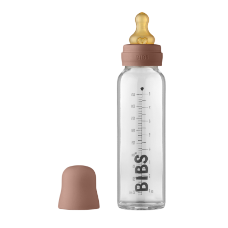 Biberon en verre Bibs 225 ml | Terracota - Bibs