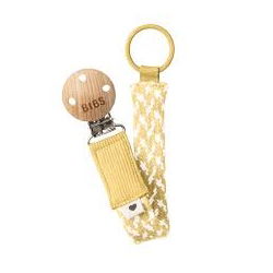 Attache-tétine | Jaune